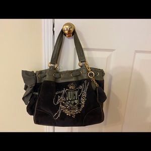 Juicy couture grey handbag
